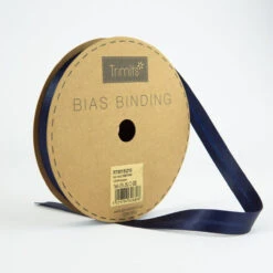 Satin Bias Binding | 210 NAVY