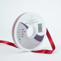 Berisfords Satin Ribbon, Cardinal