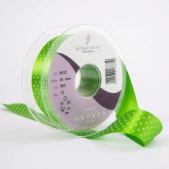 Berisfords Micro Dot Ribbon On 20m Rolls Meadow