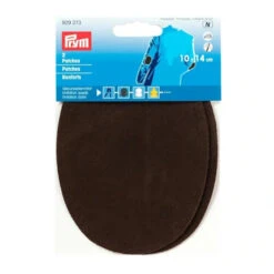 Prym Brown Elbow Patches Imitation Suede