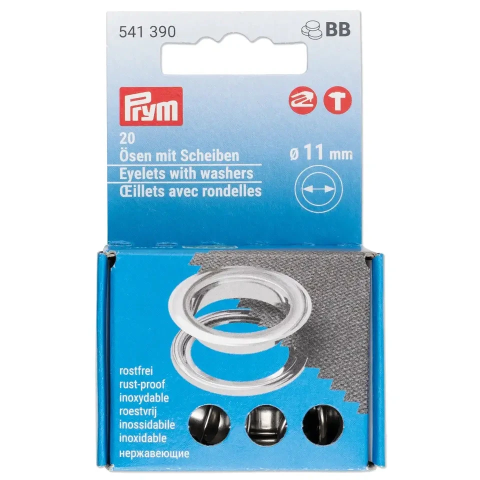 Prym Colour Eyelets 11mm | Packs Of 20 12 Prym Colour Eyelets 11mm | Packs Of 20 - Image 12