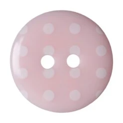Pink Polka Dot Buttons