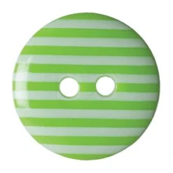 Green Stripey Buttons