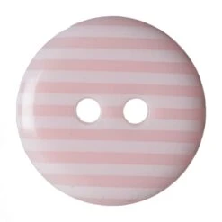 Pink Stripey Buttons