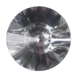 Clear Crystal Round Buttons