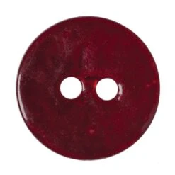 Buttons: Shell #2 Blood Red