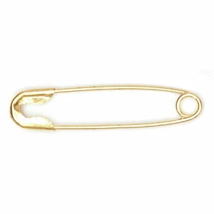 Small Brass Safety Pins | Value Pack Of 200 2 Small Brass Safety Pins | Value Pack Of 200 - Image 2