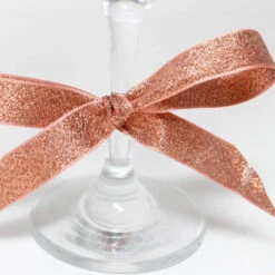 Berisfords Metallic Lamé Ribbon COPPER