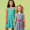 M6915 Girls' Dresses | Easy