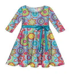 M6915 Girls' Dresses | Easy -Jaycotts Shop M6915f
