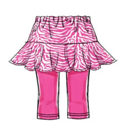 M6918 Girls' Skorts | Easy -Jaycotts Shop M6918e