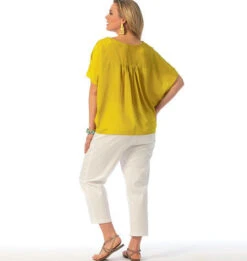 M6971 Women's Top, Tunic, Dress, Shorts And Pants | Easy -Jaycotts Shop M6971 2