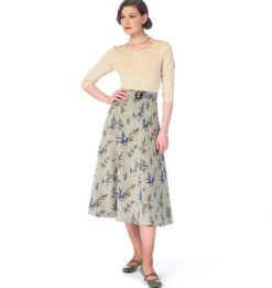 M6993 Misses' Skirts And Belt -Jaycotts Shop M6993b