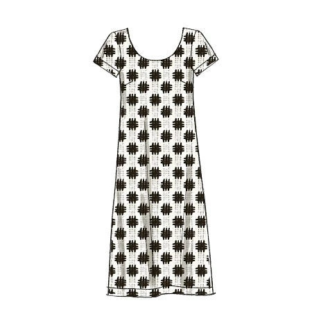 M7120 Misses' Dresses And Belt 9 M7120 Misses' Dresses And Belt - Image 9