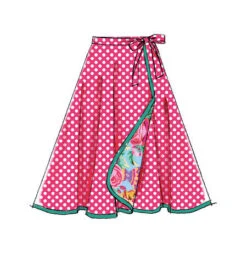 M7129 Misses' Wrap Skirts -Jaycotts Shop M7129 full 3