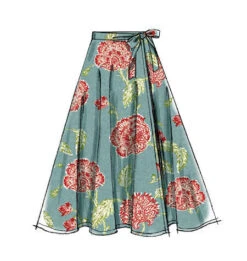 M7129 Misses' Wrap Skirts -Jaycotts Shop M7129 full 4