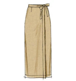 M7129 Misses' Wrap Skirts -Jaycotts Shop M7129 full 6