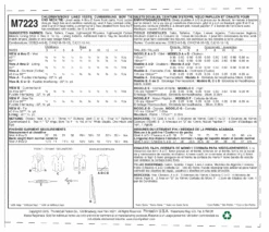 M7223 Children's/Boys' Lined Vests, Cummerbund, Bow Tie And Neck -Jaycotts Shop M7223 back