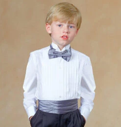 M7223 Children's/Boys' Lined Vests, Cummerbund, Bow Tie And Neck