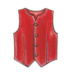 M7223 Children's/Boys' Lined Vests, Cummerbund, Bow Tie And Neck -Jaycotts Shop M7223 full 5