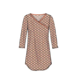 M7297 Misses'/Women's Robe, Belt, Tops, Dress And Shorts -Jaycotts Shop M7297 full 2