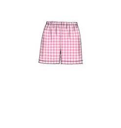 M7297 Misses'/Women's Robe, Belt, Tops, Dress And Shorts -Jaycotts Shop M7297 full 4