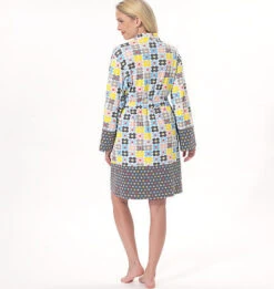 M7297 Misses'/Women's Robe, Belt, Tops, Dress And Shorts -Jaycotts Shop M7297 full 7