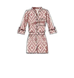 M7330 Misses' Button-Up Romers And Jumpsuits -Jaycotts Shop M7330 full 4