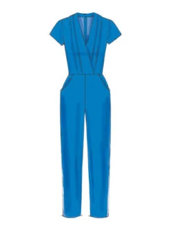 M7366 Misses' Pleated Rompers, Jumpsuits And Belt 20 M7366 Misses' Pleated Rompers, Jumpsuits And Belt -Jaycotts Shop M7366 full 4