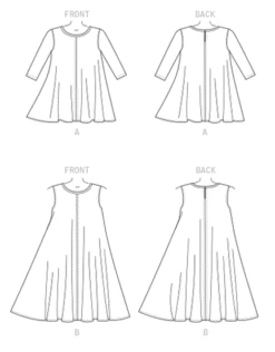 M7407 Top And Dress McCalls Pattern -Jaycotts Shop M7407