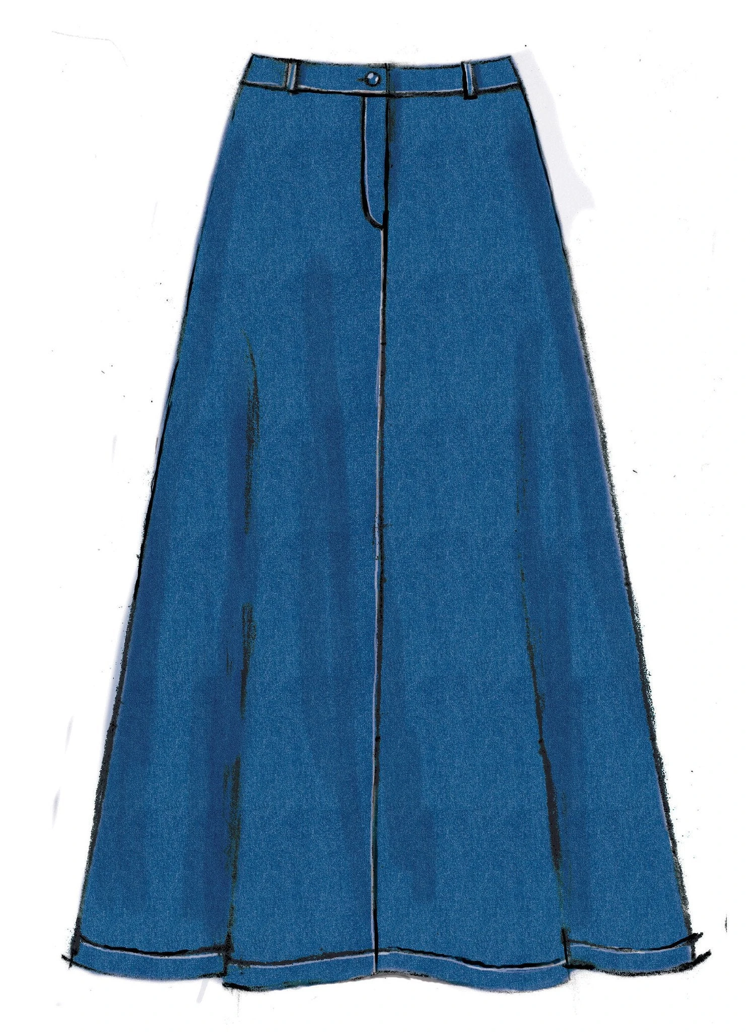 M7475 Misses' Flared Skirts, Shorts And Culottes 6 M7475 Misses' Flared Skirts, Shorts And Culottes - Image 6