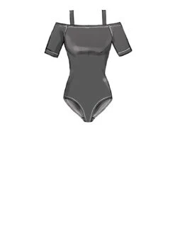 M7606 Off-the-Shoulder Bodysuits And Wrap Skirts -Jaycotts Shop M7606 05