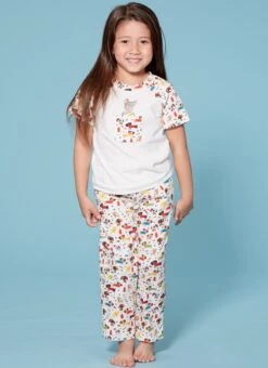 M7678 Children's Animal Themed Tops And Pants -Jaycotts Shop M7678 07