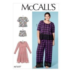 M7697 Misses'/Women's Lounge Wear Pattern -Jaycotts Shop M7697