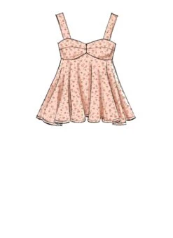 M7752 Misses' Tops Pattern -Jaycotts Shop M7752 03