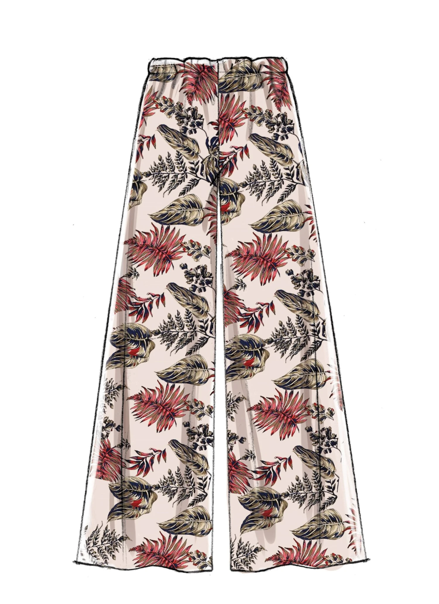 M7757 Misses' Tops And Pants Pattern 7 M7757 Misses' Tops And Pants Pattern - Image 7