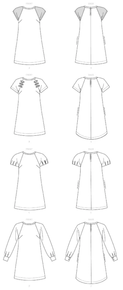 M7862 Misses' Dresses Pattern 17 M7862 Misses' Dresses Pattern -Jaycotts Shop M7862