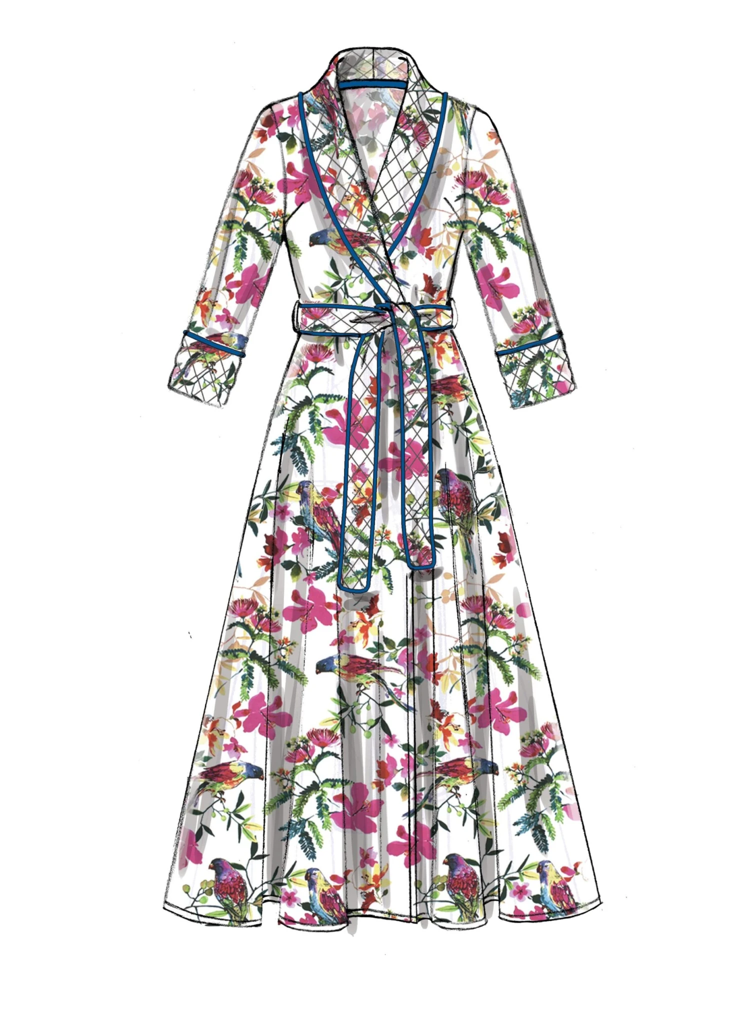 M7875 Sewing Pattern For Pyjamas And Robe 5 M7875 Sewing Pattern For Pyjamas And Robe - Image 5