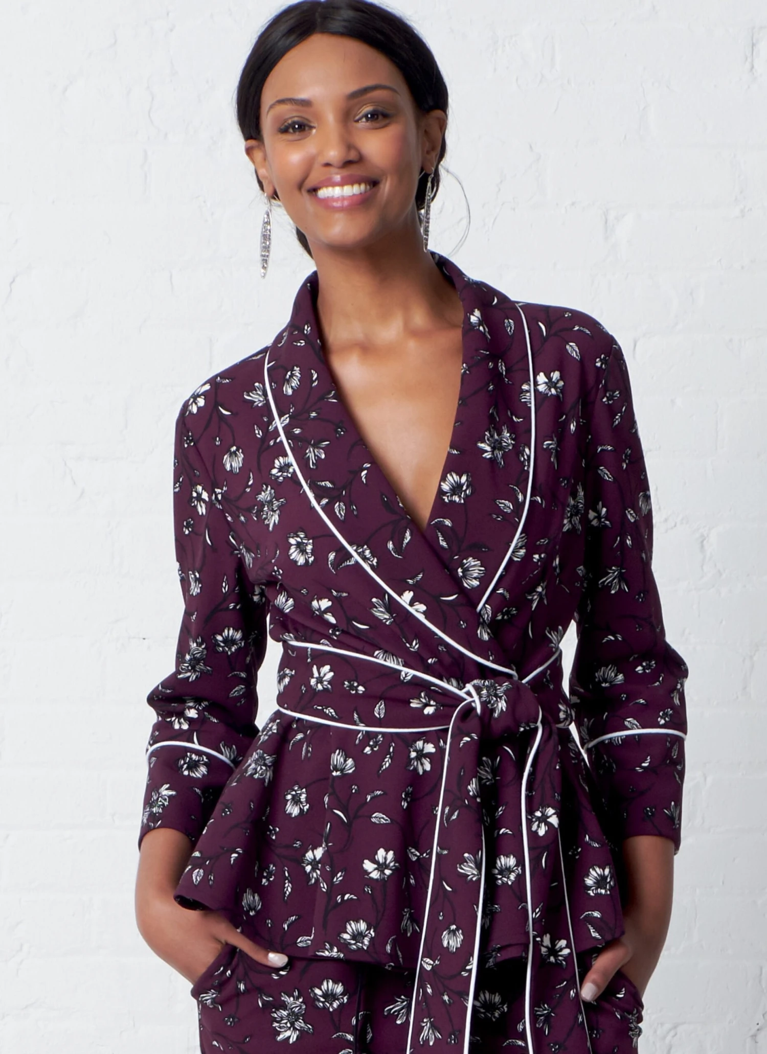 M7875 Sewing Pattern For Pyjamas And Robe 2 M7875 Sewing Pattern For Pyjamas And Robe - Image 2