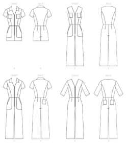 M7908 Misses'/Miss Petite Jumpsuits | A/B, C And D Cup Sizes 15 M7908 Misses'/Miss Petite Jumpsuits | A/B, C And D Cup Sizes -Jaycotts Shop M7908