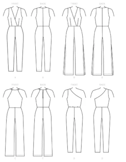 M7910 Misses' Jumpsuits | Create It! Pattern 16 M7910 Misses' Jumpsuits | Create It! Pattern -Jaycotts Shop M7910