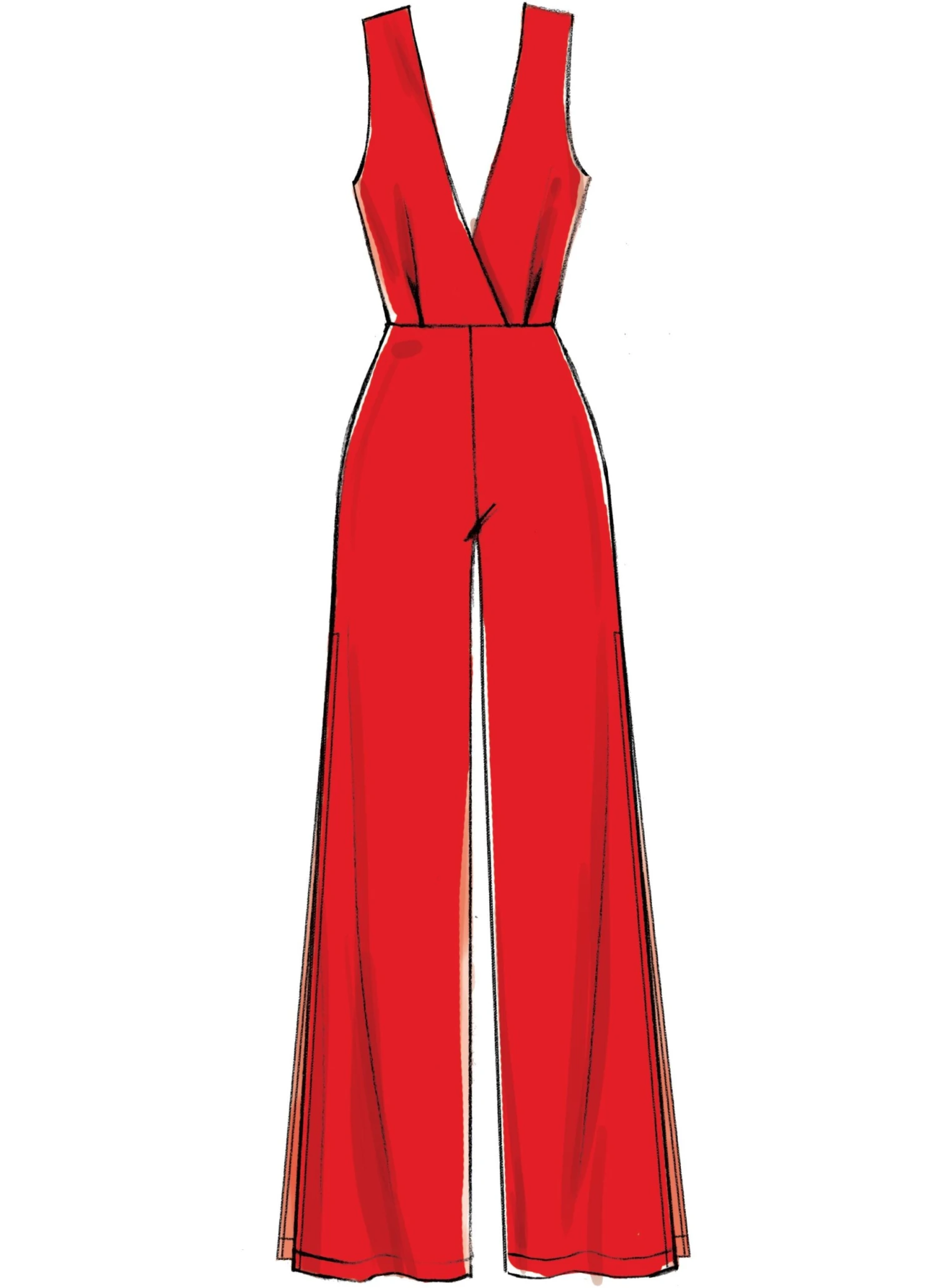 M7910 Misses' Jumpsuits | Create It! Pattern 9 M7910 Misses' Jumpsuits | Create It! Pattern - Image 9