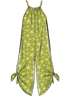 McCall's 7917 Girl's Romper, Jumpsuit And Belt -Jaycotts Shop M7917 04