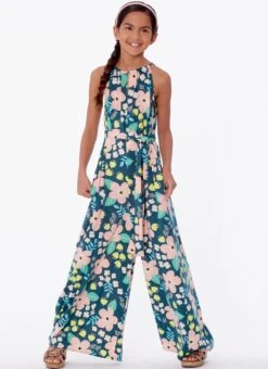 McCall's 7917 Girl's Romper, Jumpsuit And Belt -Jaycotts Shop M7917 06
