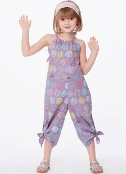McCall's 7917 Girl's Romper, Jumpsuit And Belt -Jaycotts Shop M7917 07