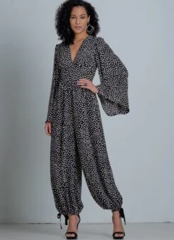 McCall's Sewing Pattern 8009 Romper And Jumpsuits -Jaycotts Shop M8009 01