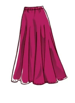 McCall's Pattern 8061 Flared Skirts 7 McCall's Pattern 8061 Flared Skirts -Jaycotts Shop M8061 02