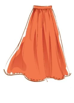 McCall's Pattern 8066 Pull-On Gathered Skirts With Variations -Jaycotts Shop M8066 03