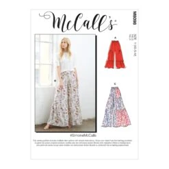 McCall's 8098 Pants Sewing Pattern #SimoneMcCalls -Jaycotts Shop M8098 envelope front