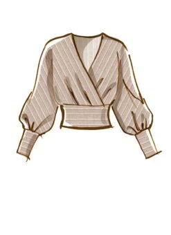 McCall's 8145 Tops Pattern -Jaycotts Shop M8145 hires 03